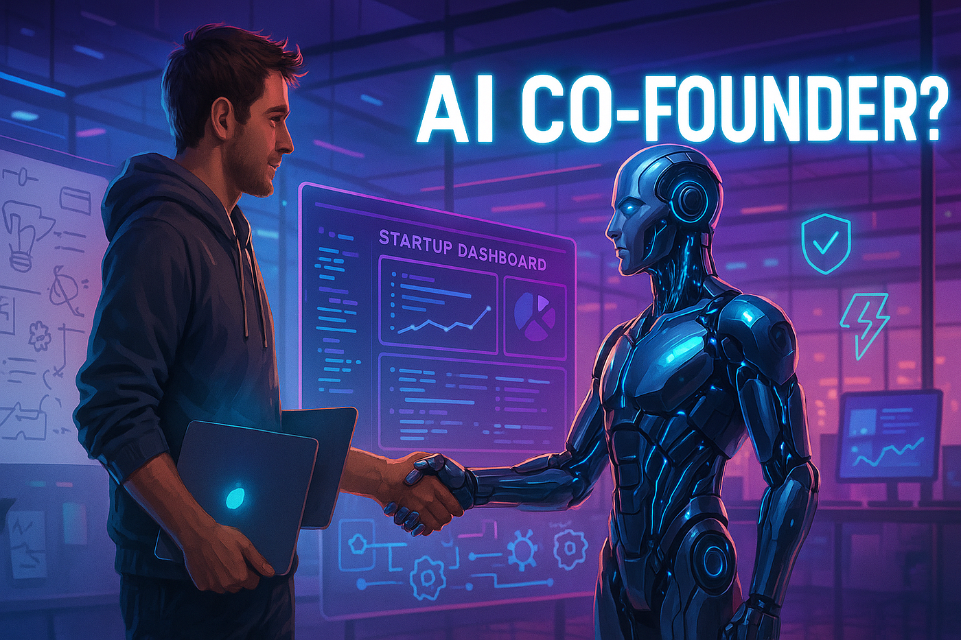 Modern organizational structure powered by AI